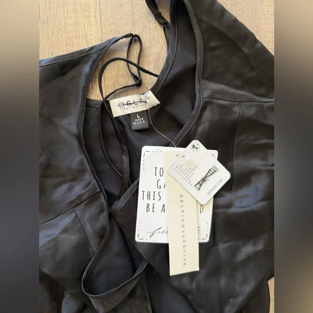 NWT free people delfi collective Lou Cropped Top And Skirt